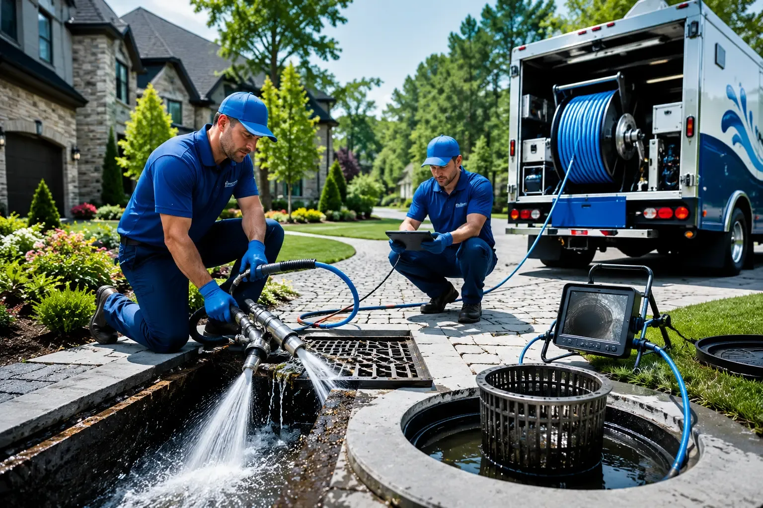 Local outdoor drain cleaning professionals in Rockdale, TX