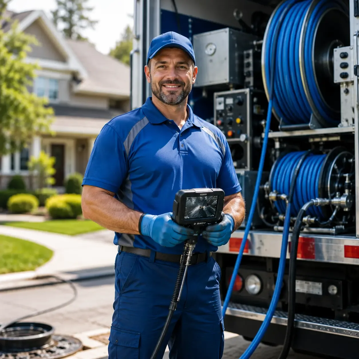 Local outdoor drain cleaning specialists in Rockdale, TX